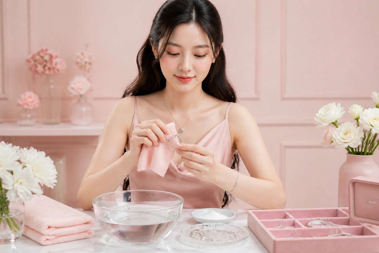 Quy trình làm sạch bạc thủ công an toàn tại nhà