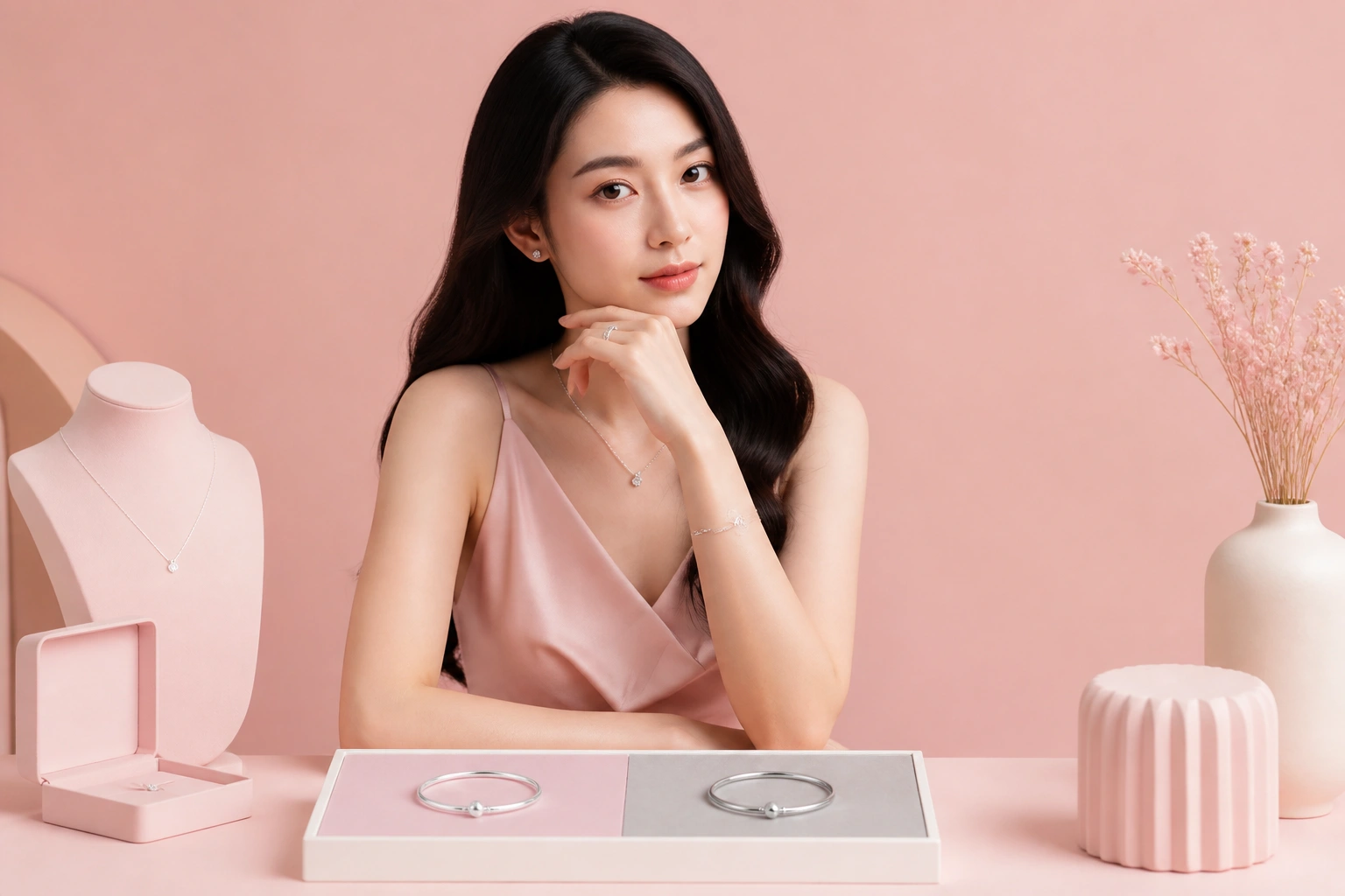 So sánh sự biến màu của bạc thật và bạc mạ sau 1 tháng sử dụng