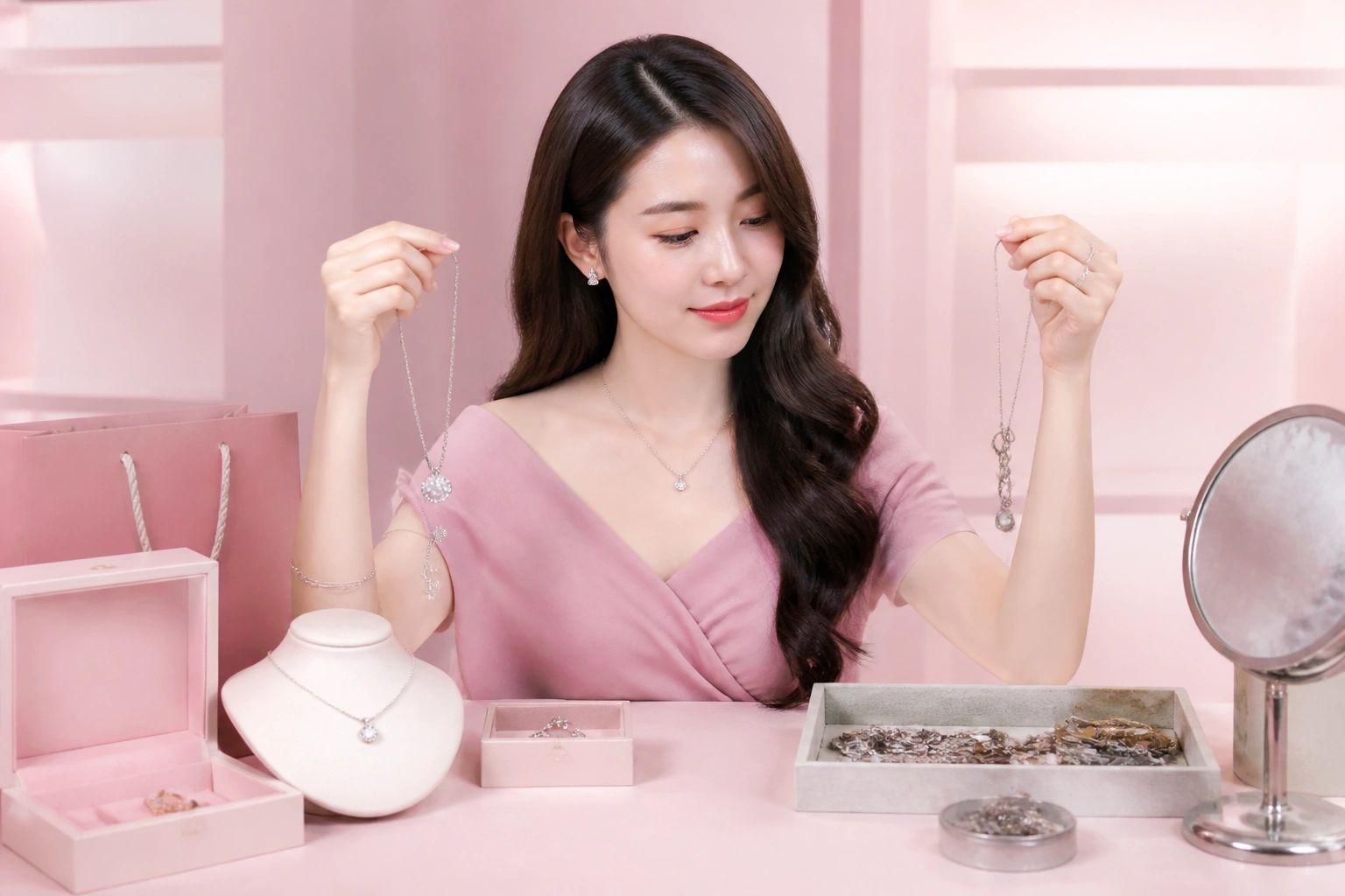 So sánh trang sức có bảo hành được làm mới và trang sức hàng chợ bị hỏng