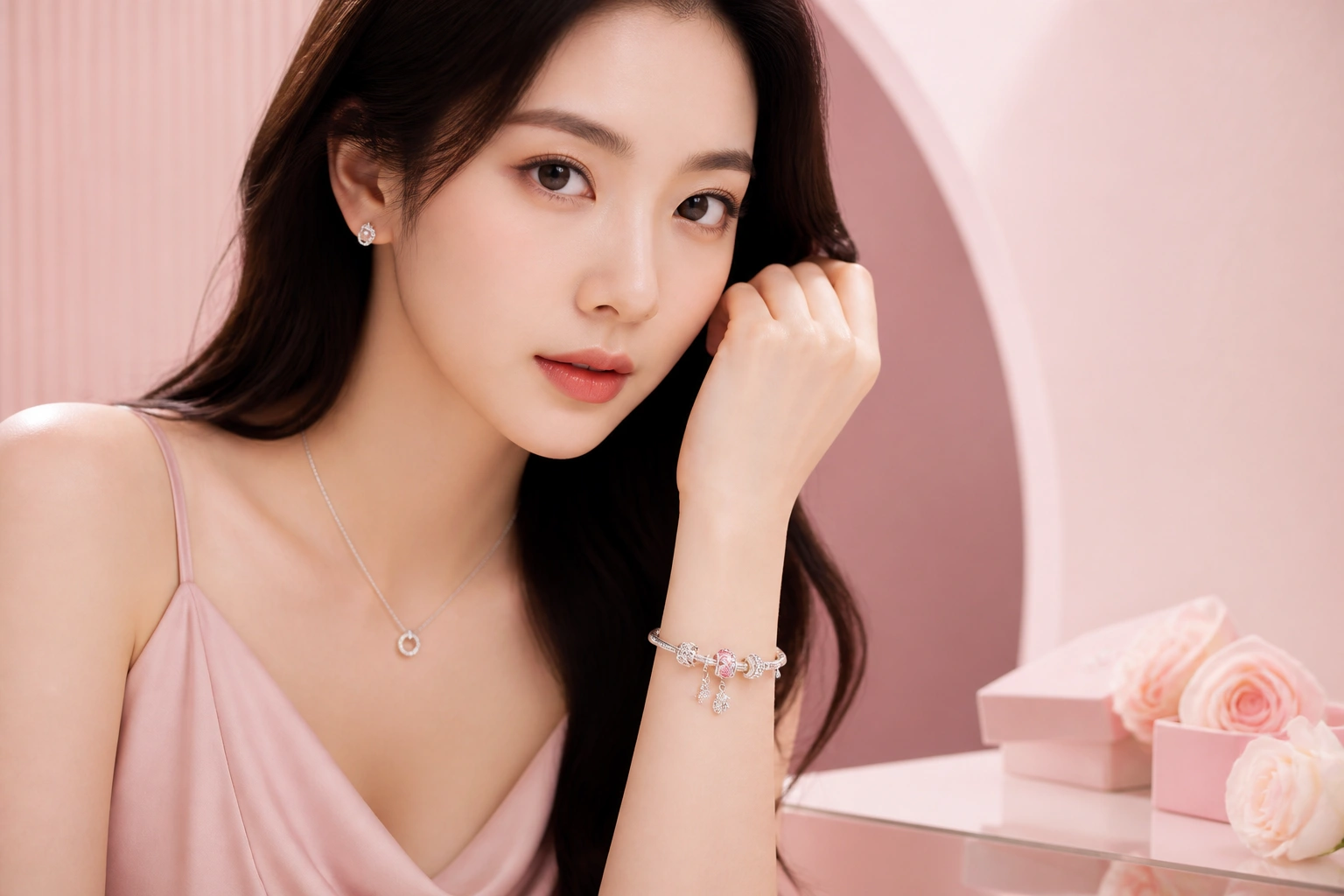 Viên charm biểu tượng cung bạch dương tinh xảo trên nền bạc ý S925