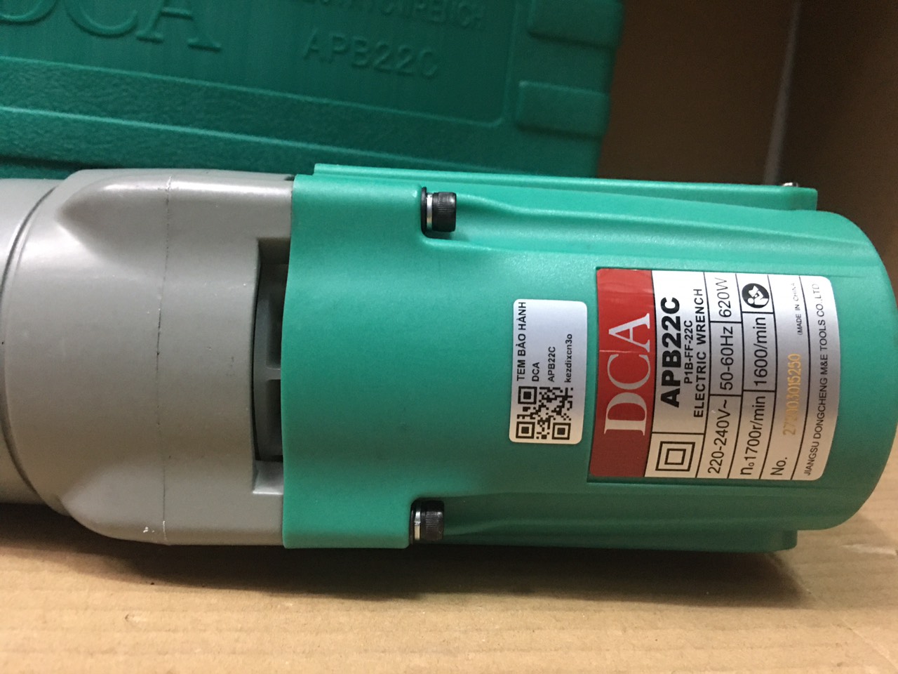 Máy vặn bu lông 620W DCA APB22C 3/4" | CÔNG TY TNHH THƯƠNG MẠI ĐIỆN MÁY HỒNG ÂN