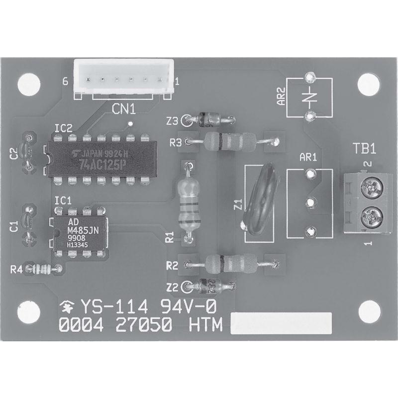 Modul nối tiếp giữa các tín hiệu cháy và kiểm soát thông tin của các sự kiện xảy ra