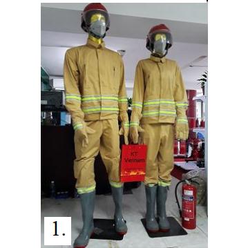 Bộ quần áo chữa cháy TT48 (5 món)