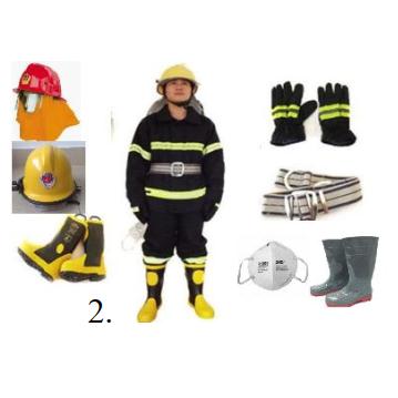 Bộ quần áo chống cháy xanh đen TT56 (5 món)