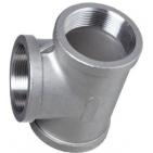 Tê thép ren mạ kẽm