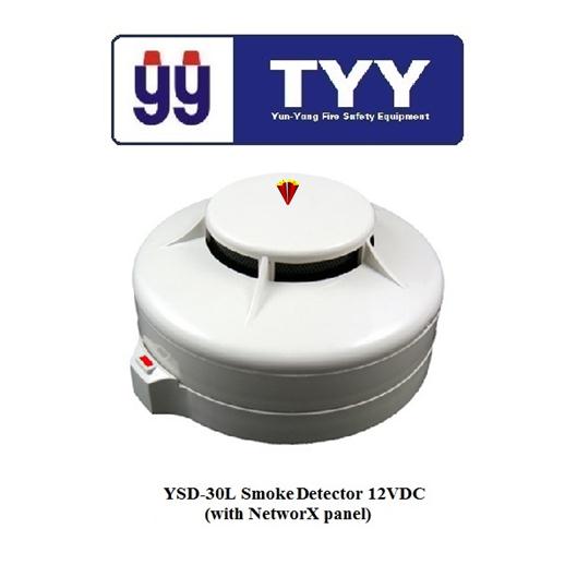 Đầu dò khói quang 12VDC sài tủ NetworX YSD-30L