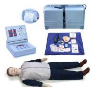 Hình nộm cao su (người giả CPR điện tử toàn thân, có màn hình)