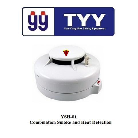 Đầu dò khói nhiệt kết hợp 24VDC YSH-01