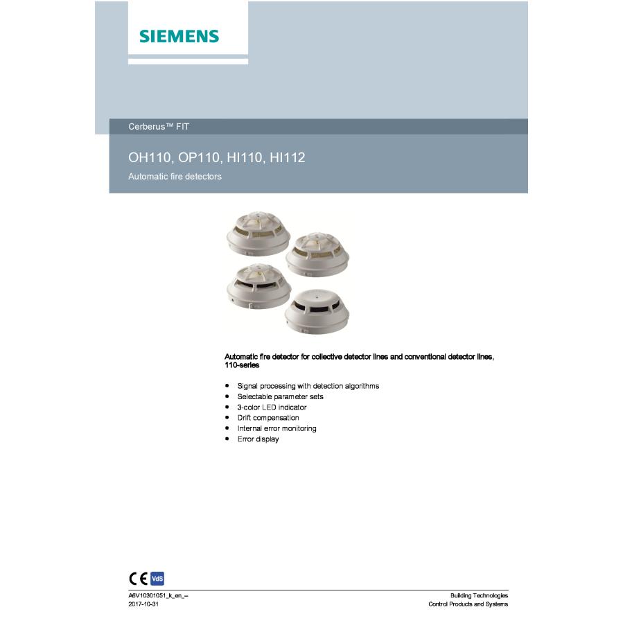 Đầu báo nhiệt thường HI110