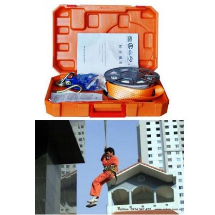 Cuộn dây thoát hiểm nhà cao tầng hạ chậm