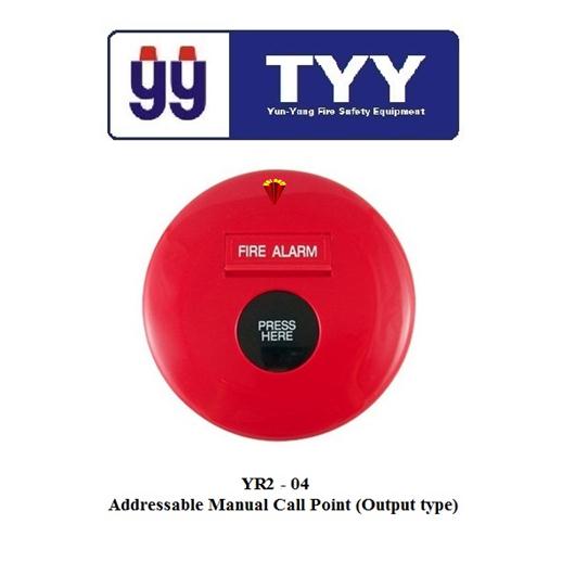 Nút ấn khẩn địa chỉ gắn chìm YR2-04