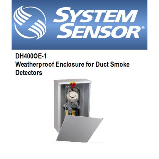 Weatherproof Enclosure for Duct Smoke Detectors DH400OE-1
