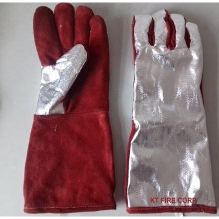 Găng tay chống cháy tráng bac̣ KTA1500R korea