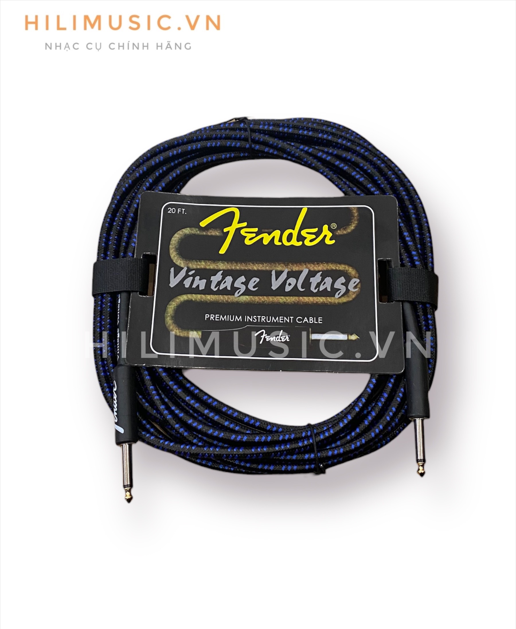 Dây cáp âm thanh Fender Vintage Voltage 20FT ( 6M )