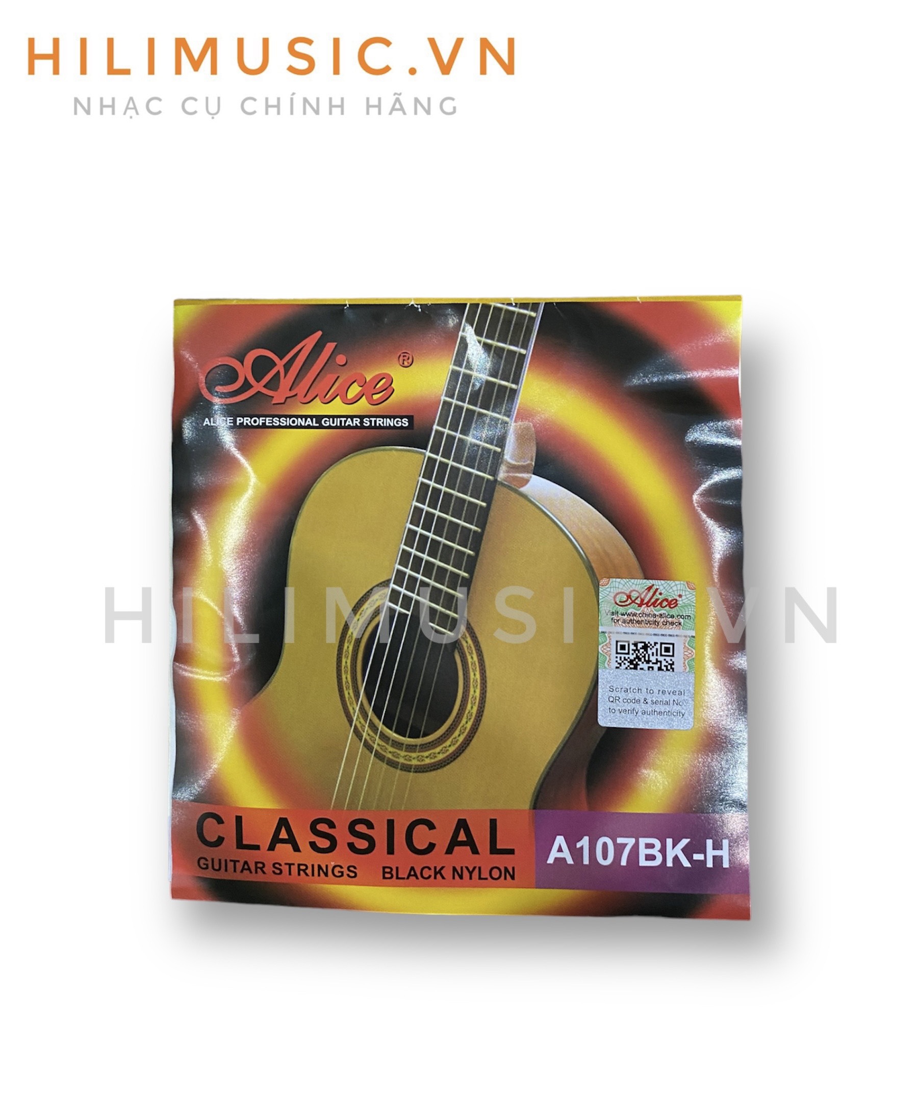 Dây Đàn Guitar Classic A107BK-H