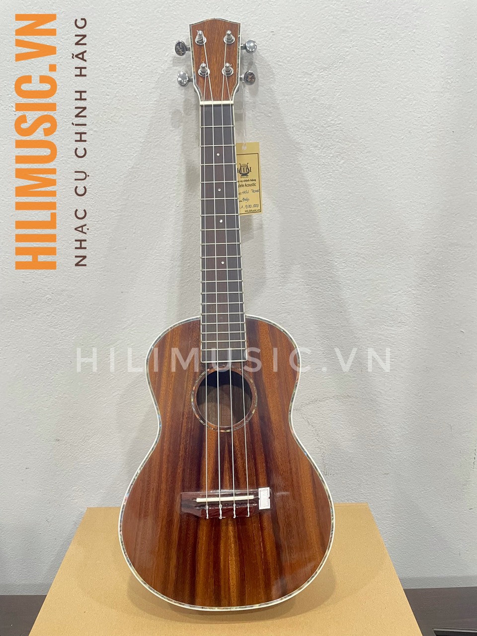 Đàn Ukulele cao cấp HiLi UK-19D sz27 Tenor