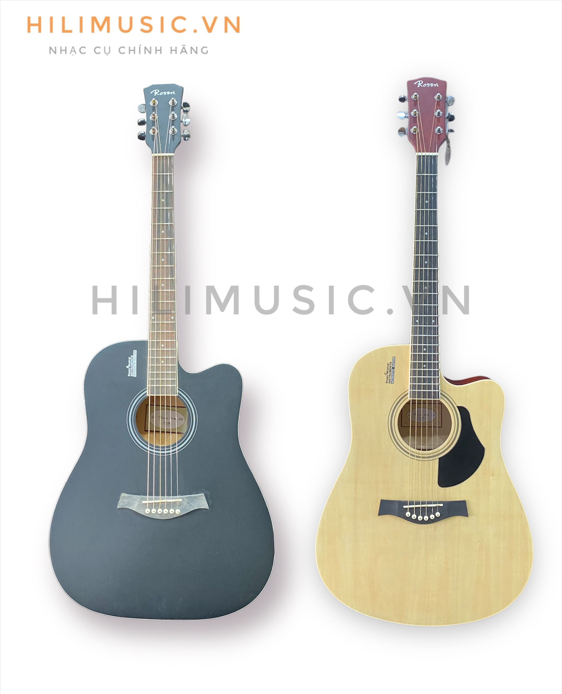 Đàn Guitar Acoustic Rosen R135 ( 2 màu )