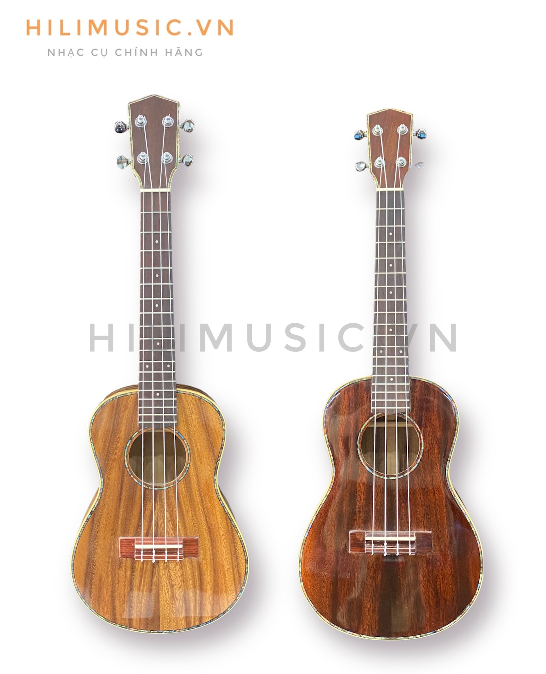 Đàn Ukulele cao cấp HiLi UK-19D sz27 Tenor