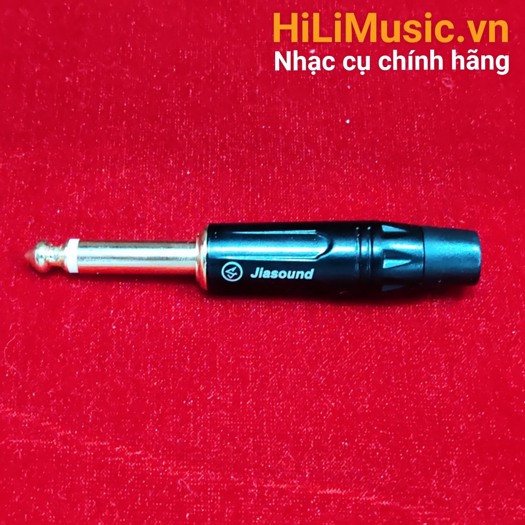 Giắc 6,5mm Jiasound mạ vàng, đầu thẳng