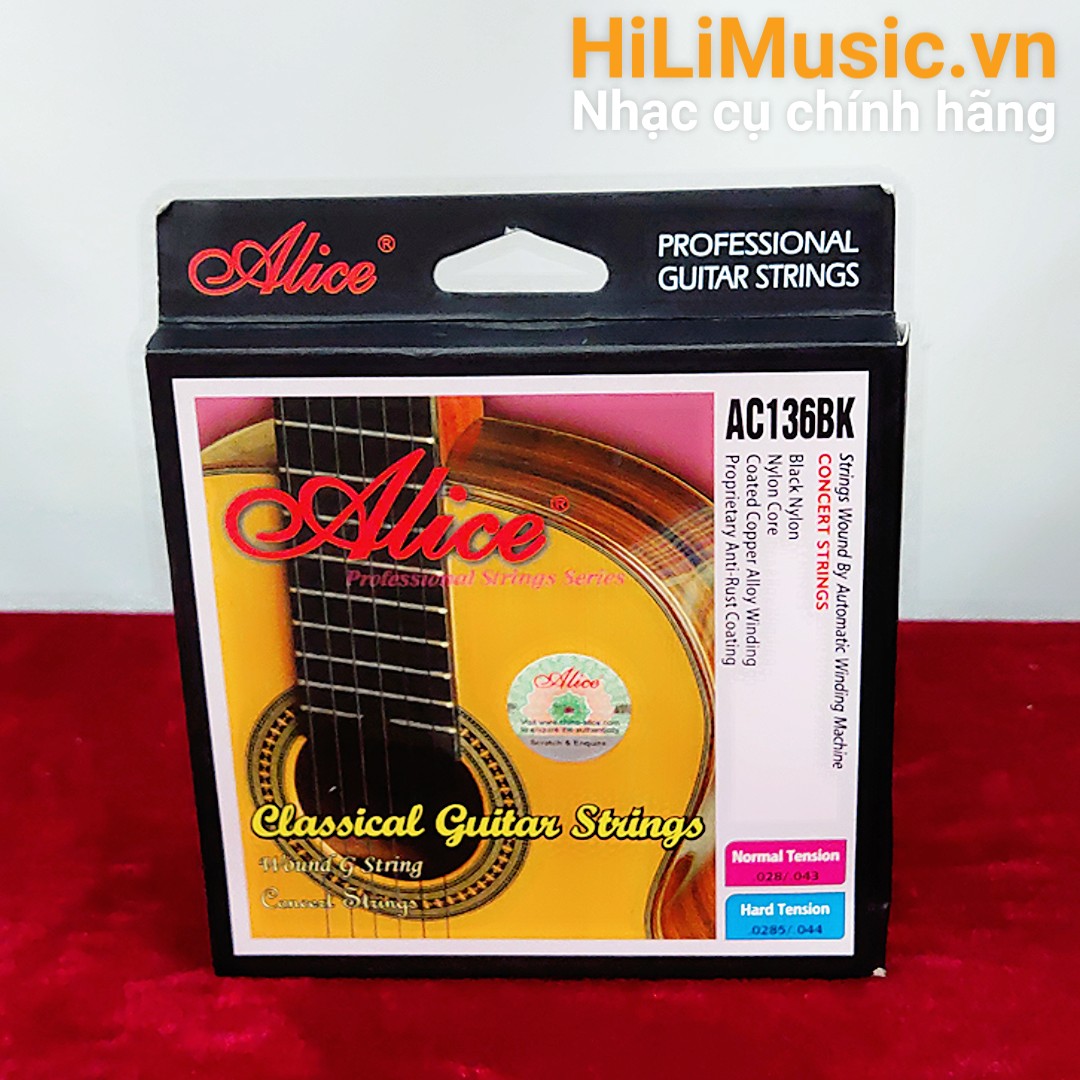 Dây Guitar Classic Alice AC136BK