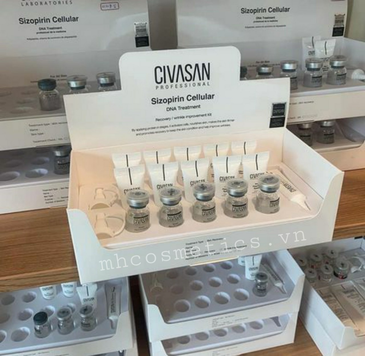 Set Peel da Civasan Sizopirin Cellular DNA Treatment MH Cosmetics