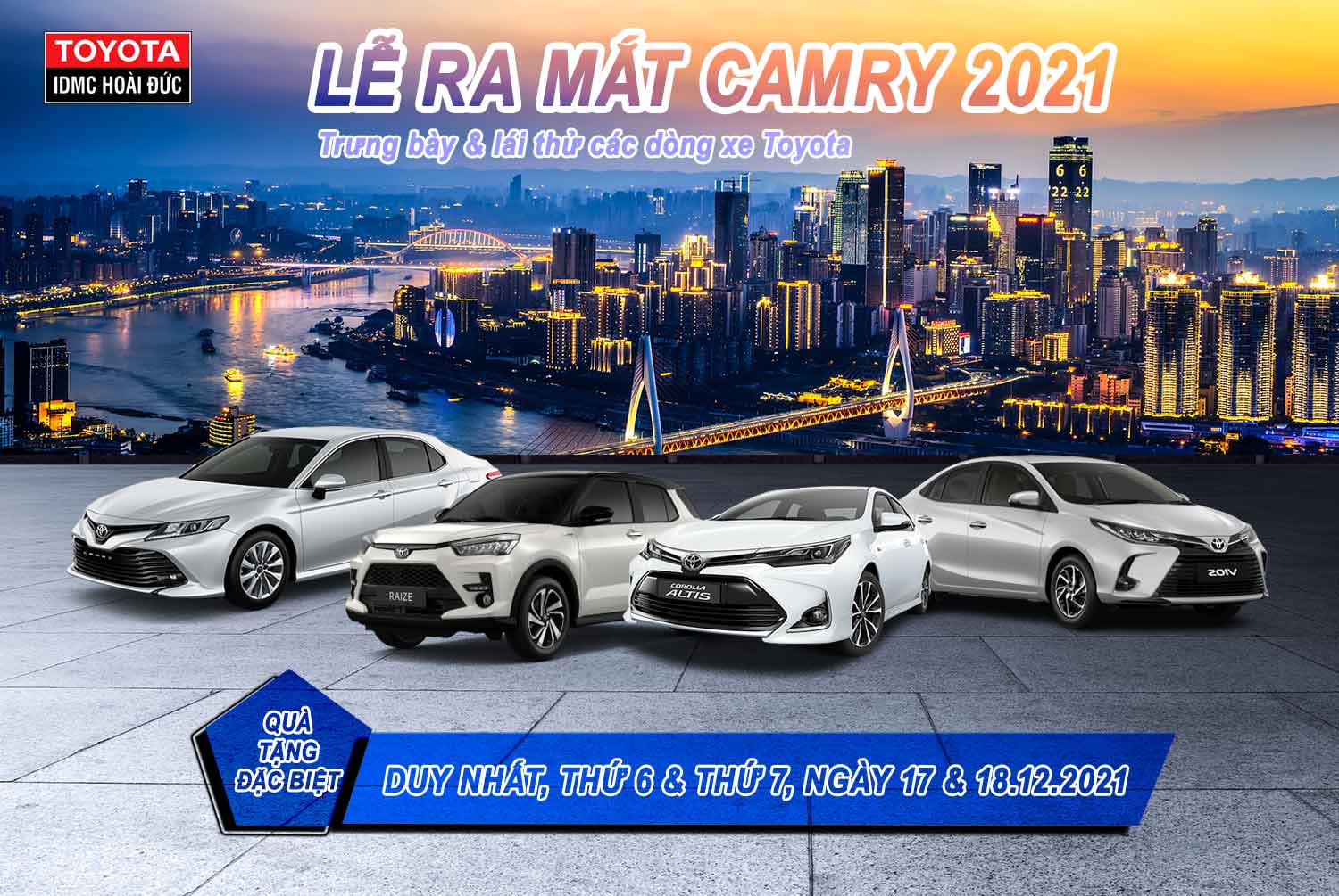 Ra mắt dòng xe Toyota Camry