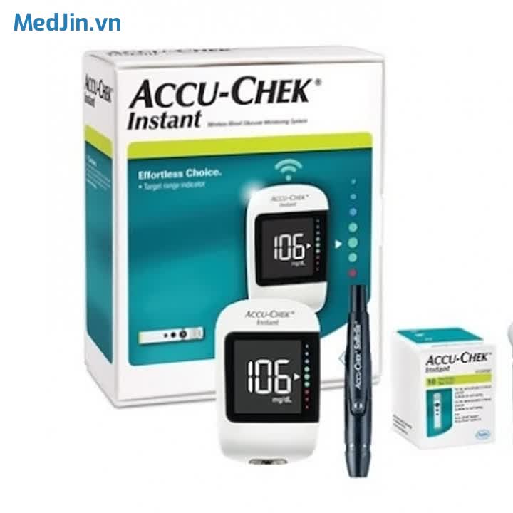 Máy đo đường huyết Accu-Chek Instant