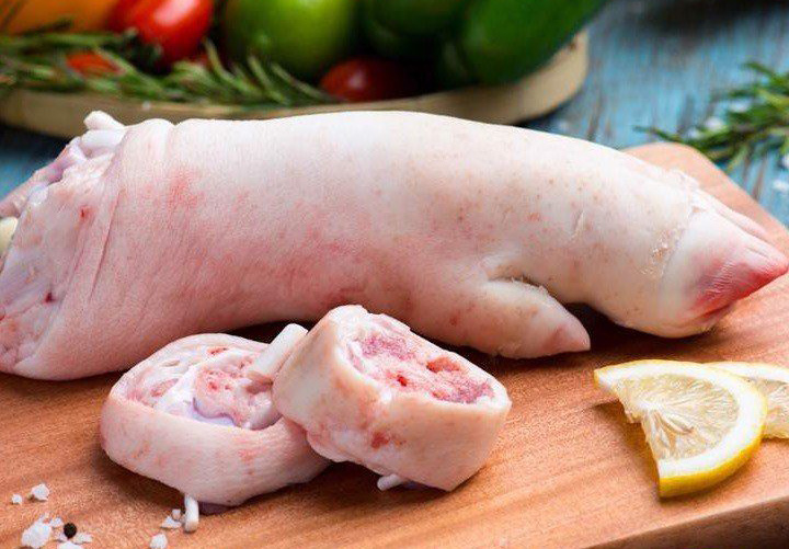 Dựng heo tươi (giò + móng) 500g