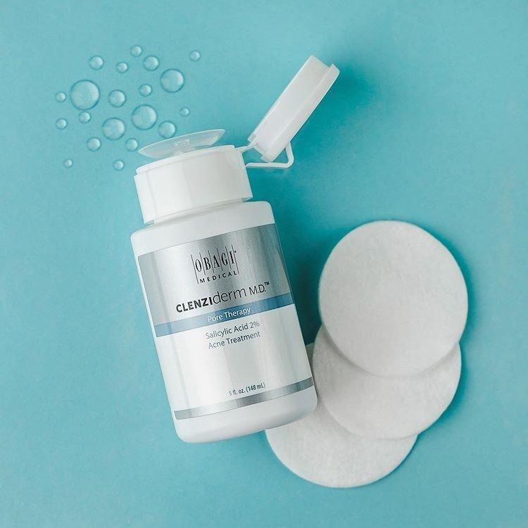 Nước hoa hồng cho da dầu mụn Toner Obagi Clenziderm MD Pore Therapy (BHA 2%)