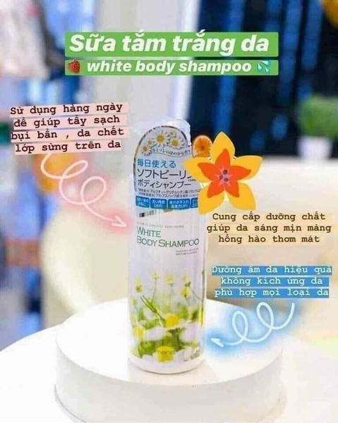 SỮA TẮM TRẮNG MANIS WHITE BODY SHAMPOO - 450ml