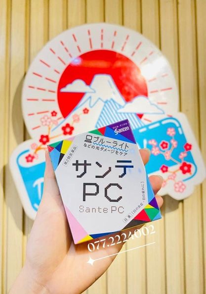 Thuốc Nhỏ Mắt 𝐒𝐀𝐍𝐓𝐄 𝐏𝐂 - NHẬT BẢN