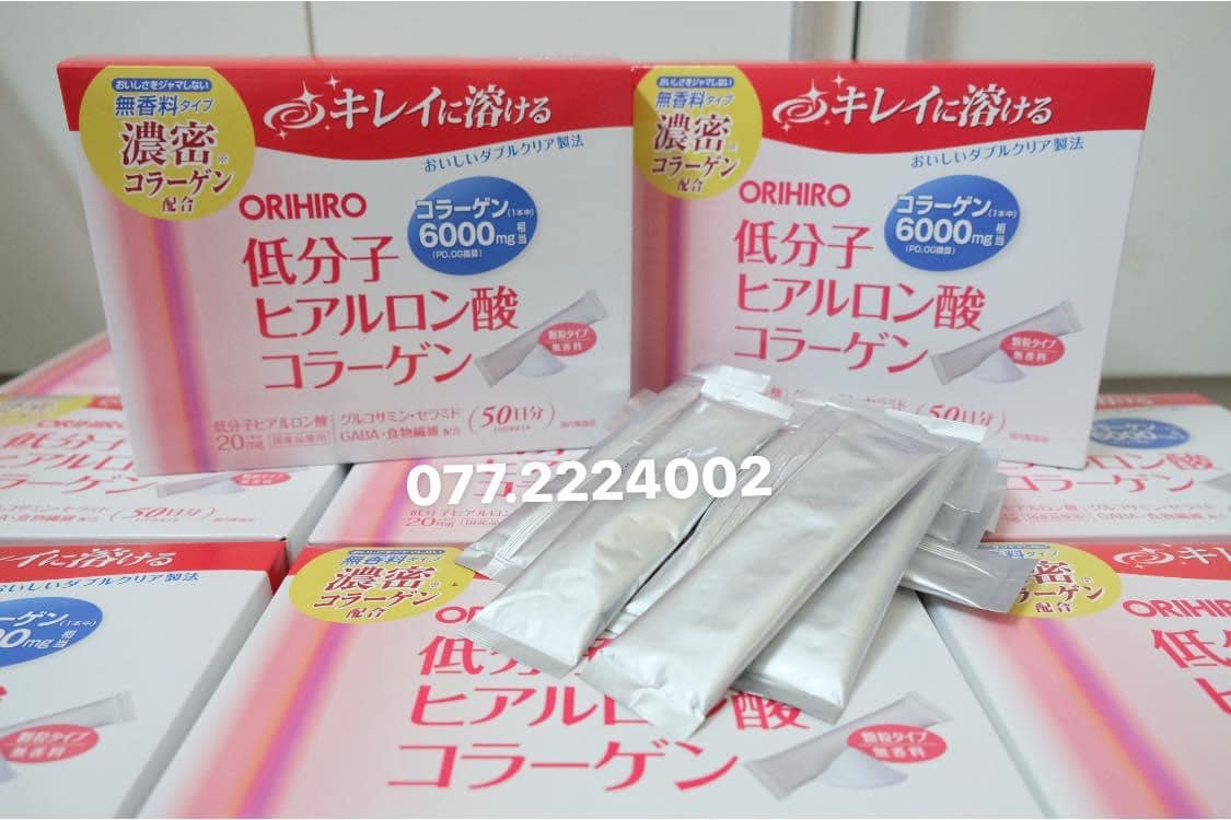 Bột Collagen Orihiro 1 hộp 50 gói | Thảo - Shop hàng nhật | Shop Japan VN