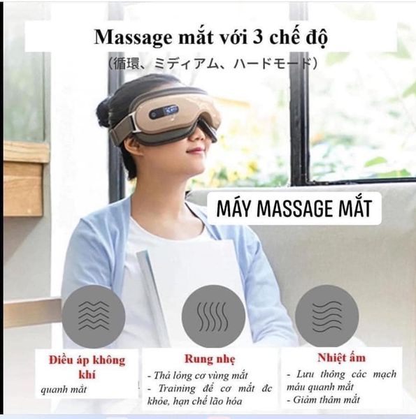 Máy massage mắt breo isee 16