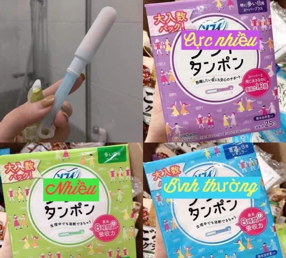 Tampon Unicharm Nhật Bản Thảo Shop hàng nhật Shop Japan VN