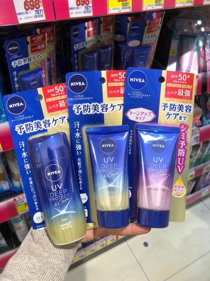Kem chống nắng Nivea Deep Protect & Care Essence 50g