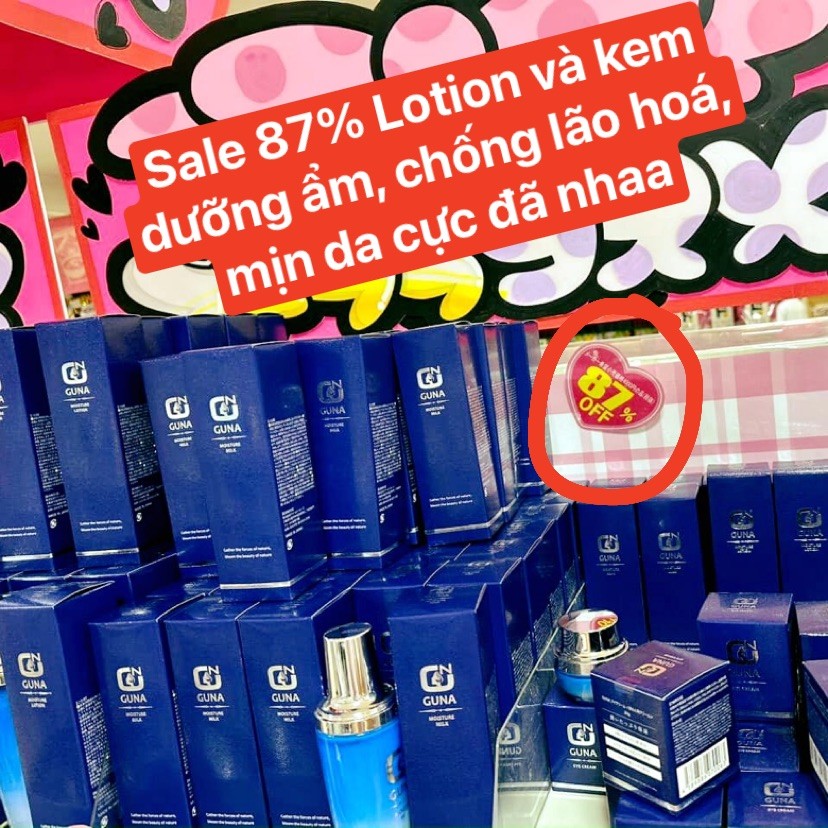 Nước hoa hồng Guna Moisture lotion 120ml