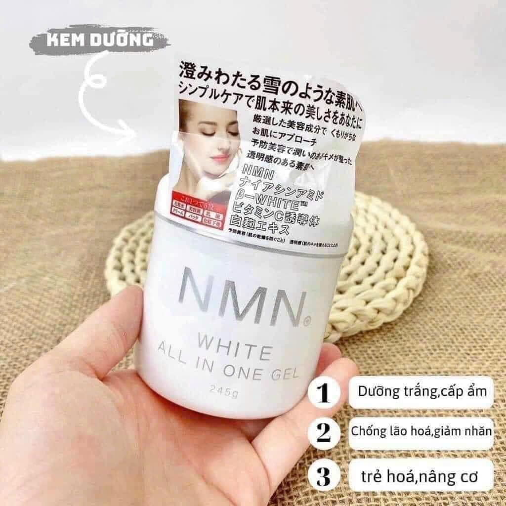 Kem Dưỡng NMN White All In One Gel 245g