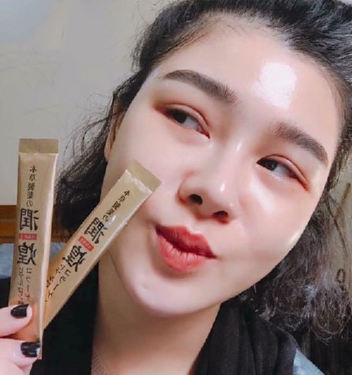 Bột Collagen Hanamai Gold chiết xuất từ sụn vi cá mập Nhật Bản 2.660mg - 60 gói