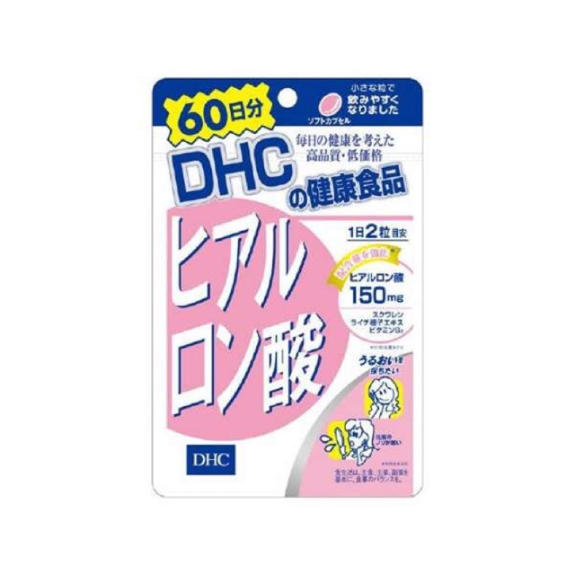 Viên uống cấp nước Hyaluronic Acid DHC Nhật Bản loại 60 ngày