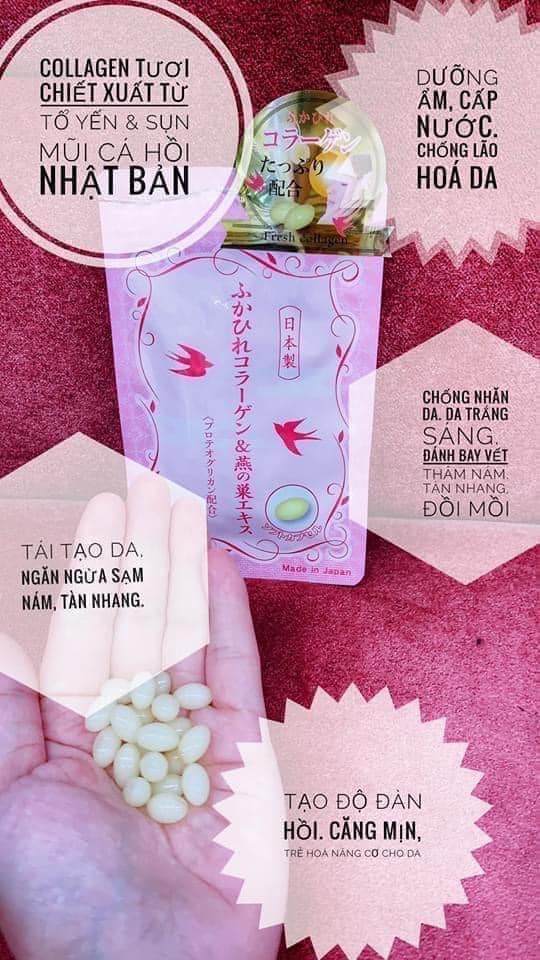 Viên uống collagen tươi Softcapsule 30v mẫu mới màu hồng #collagentuoi  #toyen | Thảo - Shop hàng nhật | Shop Japan VN