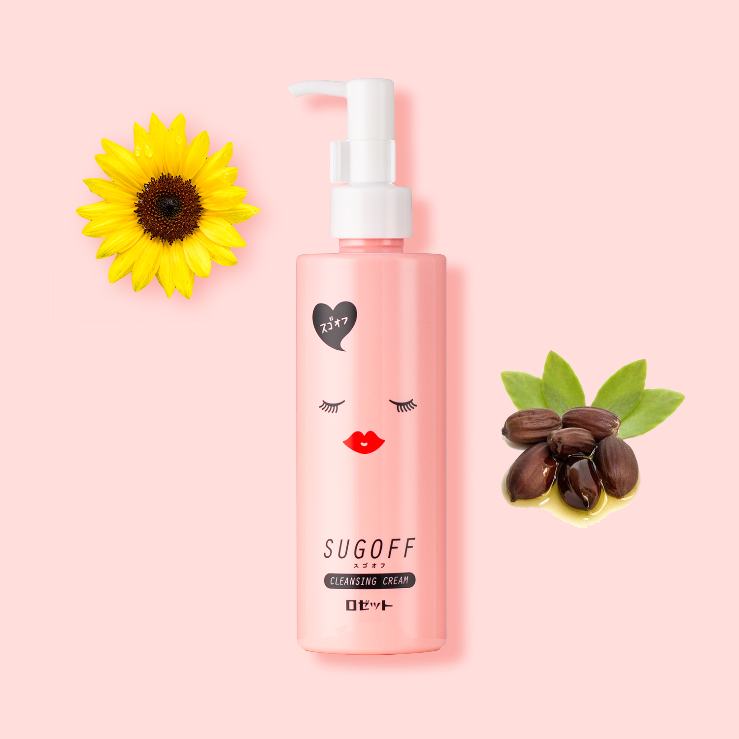 Kem tẩy trang dưỡng ẩm Rosette Sugoff Cleansing Cream Nhật