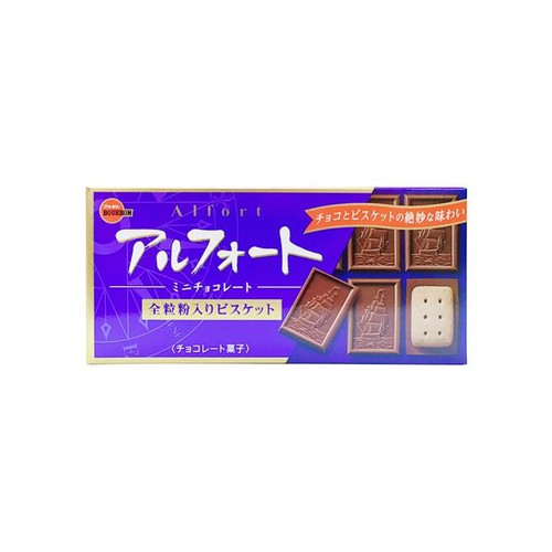 Bánh quy Bourbon Alfort vị Milk Choco (12 bánh - 75gr)