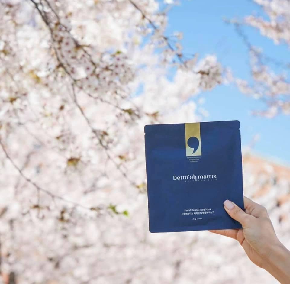 Mặt Nạ Collagen Nâng Cơ Căng Da Derm all Matrix Facial Dermal-care Mask