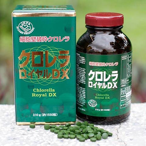 Tảo lục hoàng gia Chlorella Royal DX Nhật Bản 1550 viên