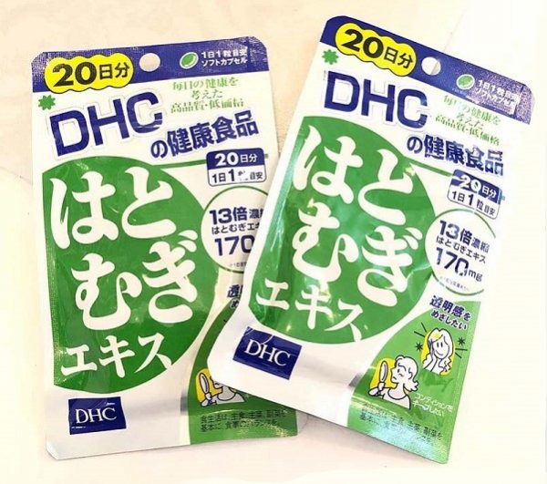 Viên uống trắng da Coix DHC 20 viên (20 ngày)