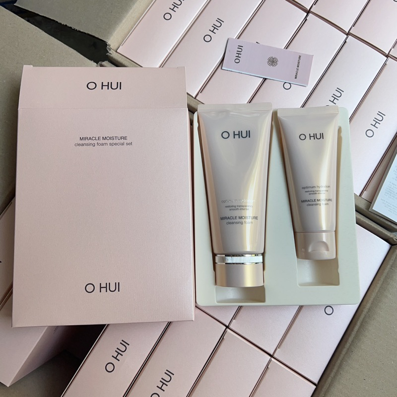 Set sữa rữa mặt Ohui 200ml+chai srm 100ml