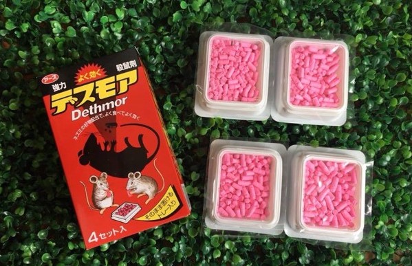 Thuốc Diệt Chuột Dethmor Nhật Bản Hộp 4 Vỉ