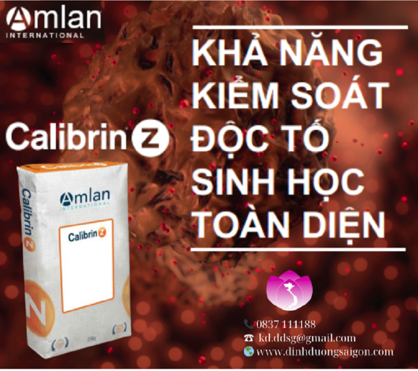 CALIBRIN-Z - Khả năng kiểm soát độc tố sinh học toàn diện
