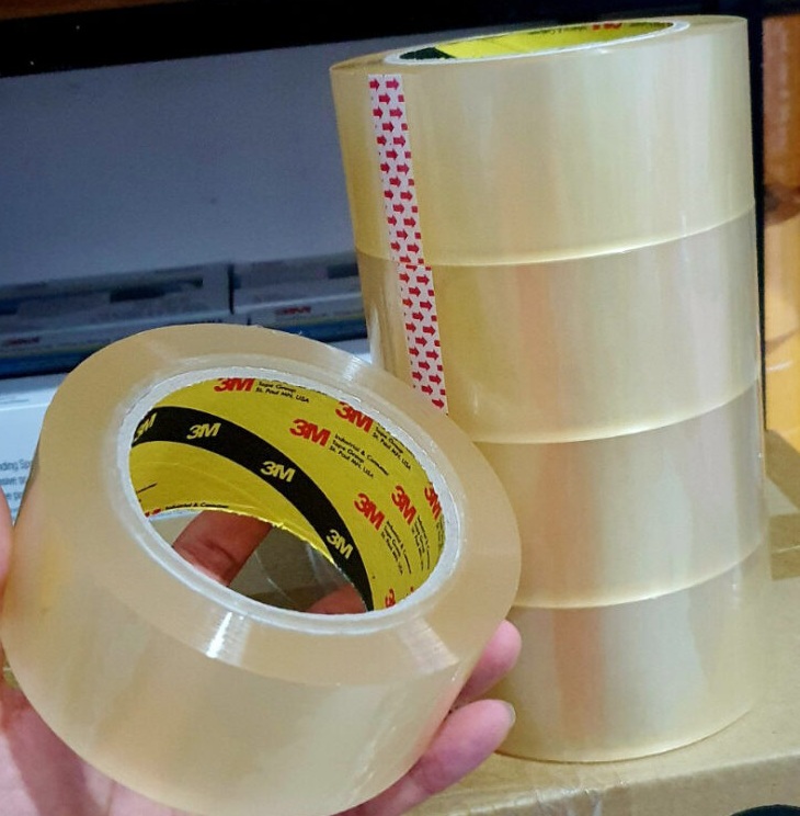 Băng Keo Đóng Thùng Tartan™ 309, Màu Trong, 48 mm x 100 m, 36 Cuộn/Thùng