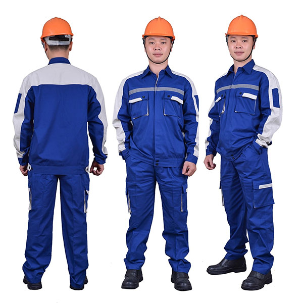 Thường xuyên kiểm tra đường may và khóa kéo của quần áo bảo hộ lao động